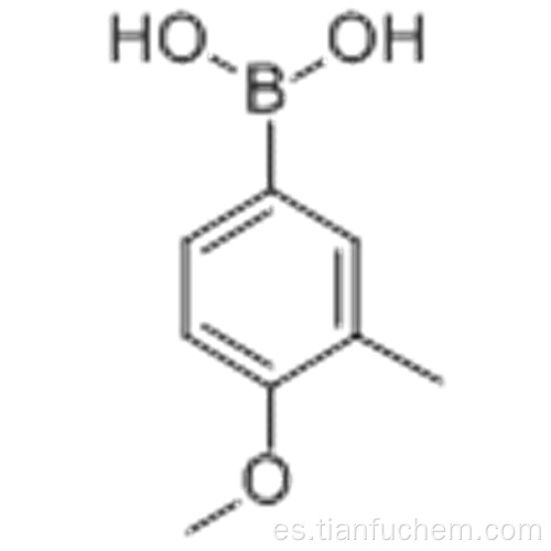 Ácido borónico, B- (4-metoxi-3-metilfenilo) CAS 175883-62-2